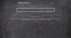 Desktop Screenshot of collegeremote.com